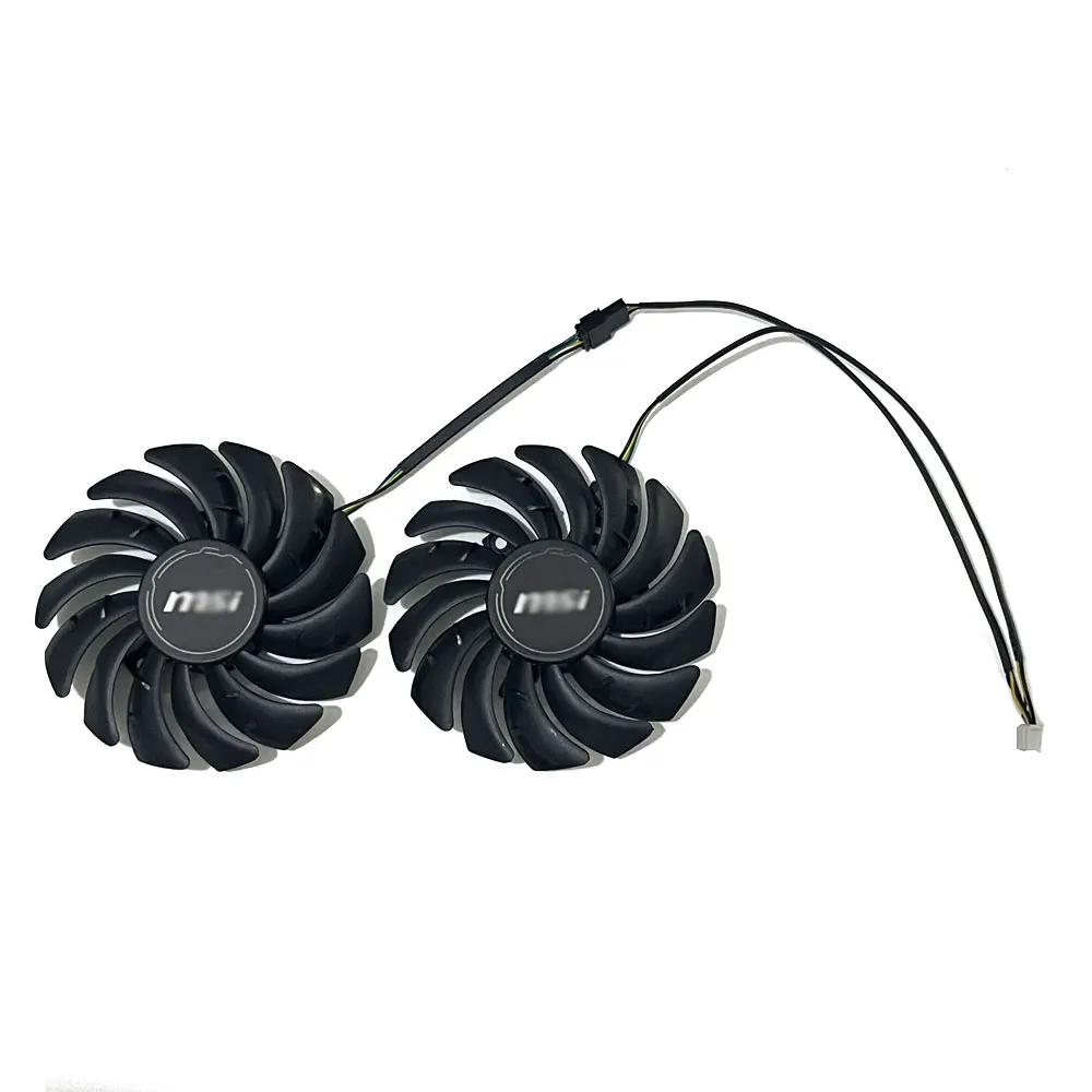 Новый вентилятор охлаждения GPU 87 мм 4-контактный PLD09210S12HH 0.4А для видеокарт MSI Radeon RX 5700 XT 5600 XT MECH OC (art.: 3920d32692ea7) - 3920d32692ea7
