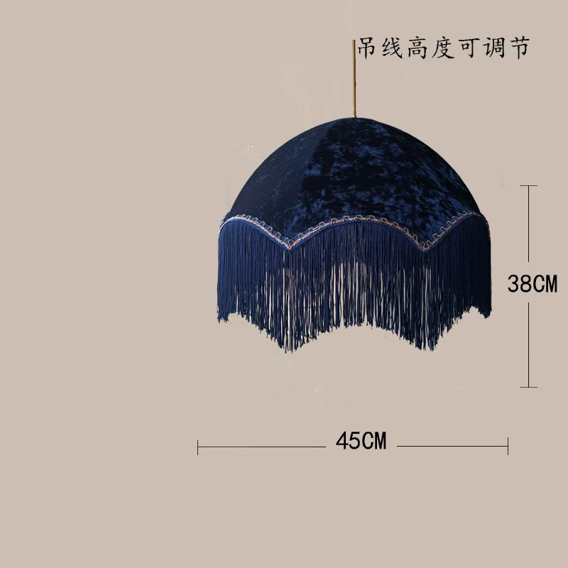 

Винтажный цветной абажур XIHOME E27