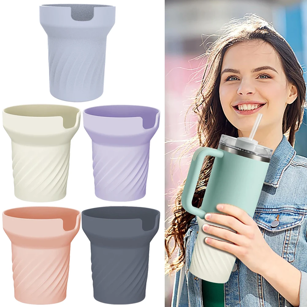 Силиконовый чехол для чашки с водой противоскользящий рукав бутылки удобный