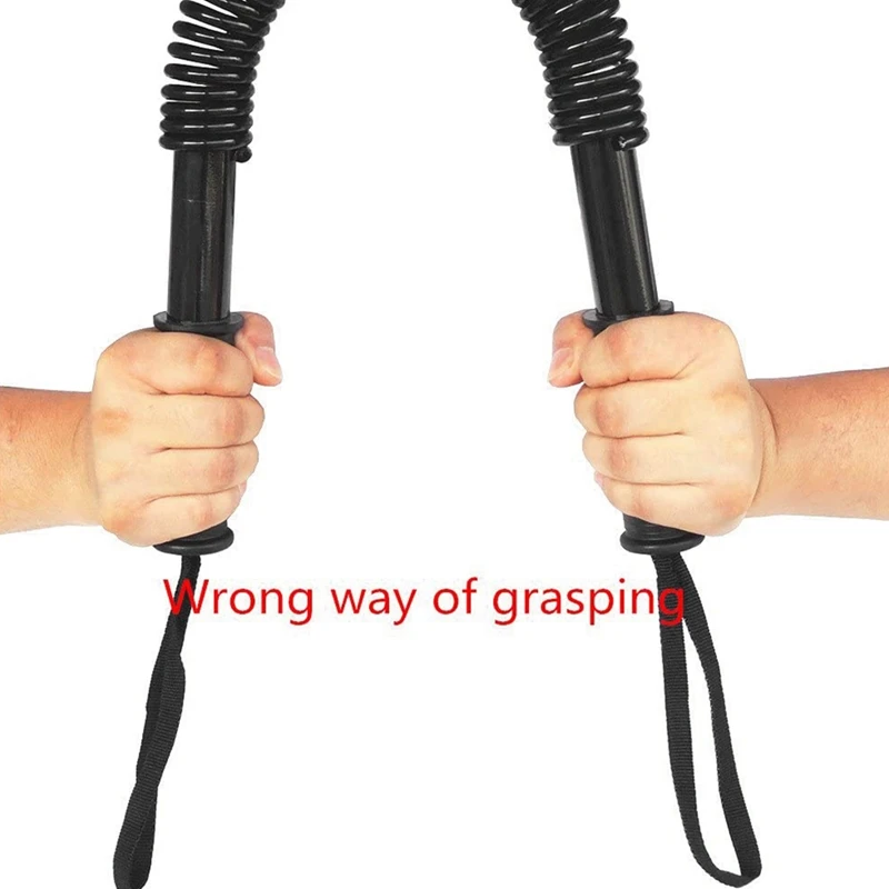 Мощный вращающийся стержень для рук плеч моделирующий весенний тренажер груди и