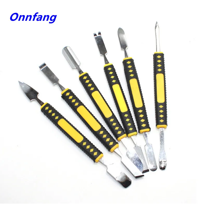 

Metal Crowbar 3/6Pcs Set Boot Stick Mobile Phone Digital Mini Multi Home Appliance Disassemble Tool Electronic Repair Hand Tool
