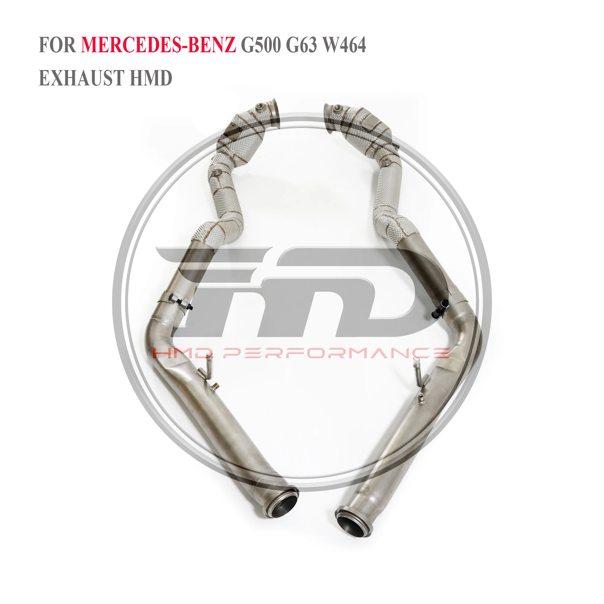 Выхлопная система HMD из нержавеющей стали водосточная труба с высокой