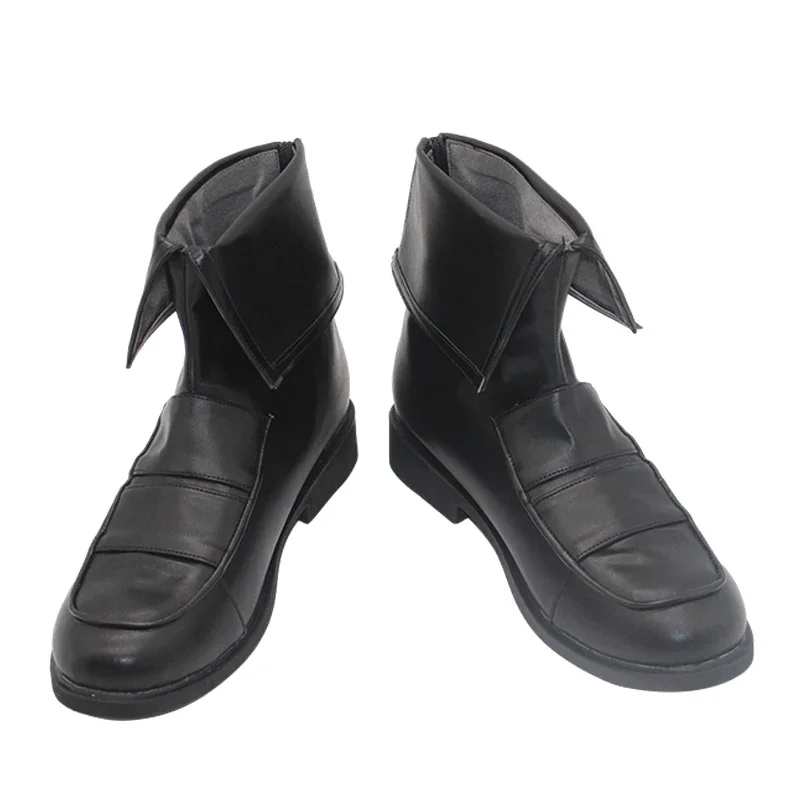 Ky Kiske Обувь для косплея из искусственной кожи Хэллоуин Карнавальные ботинки