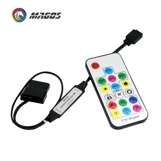 RGB-контроллер для ПК внешнее освещение 3Pin 5V или 4Pin 12V RGB источник питания Molex -