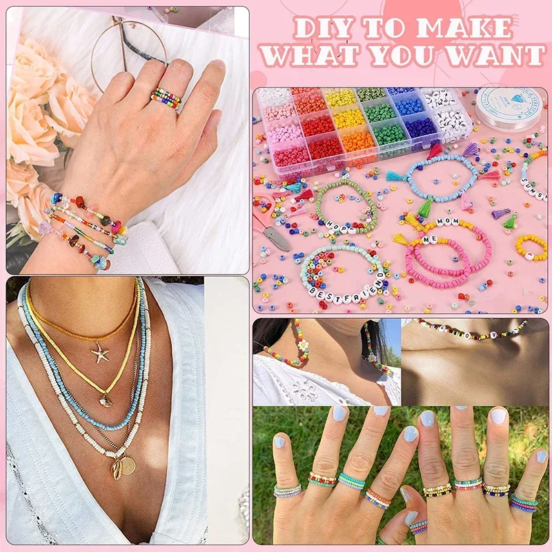 Трубчатые бусины для изготовления ювелирных изделий