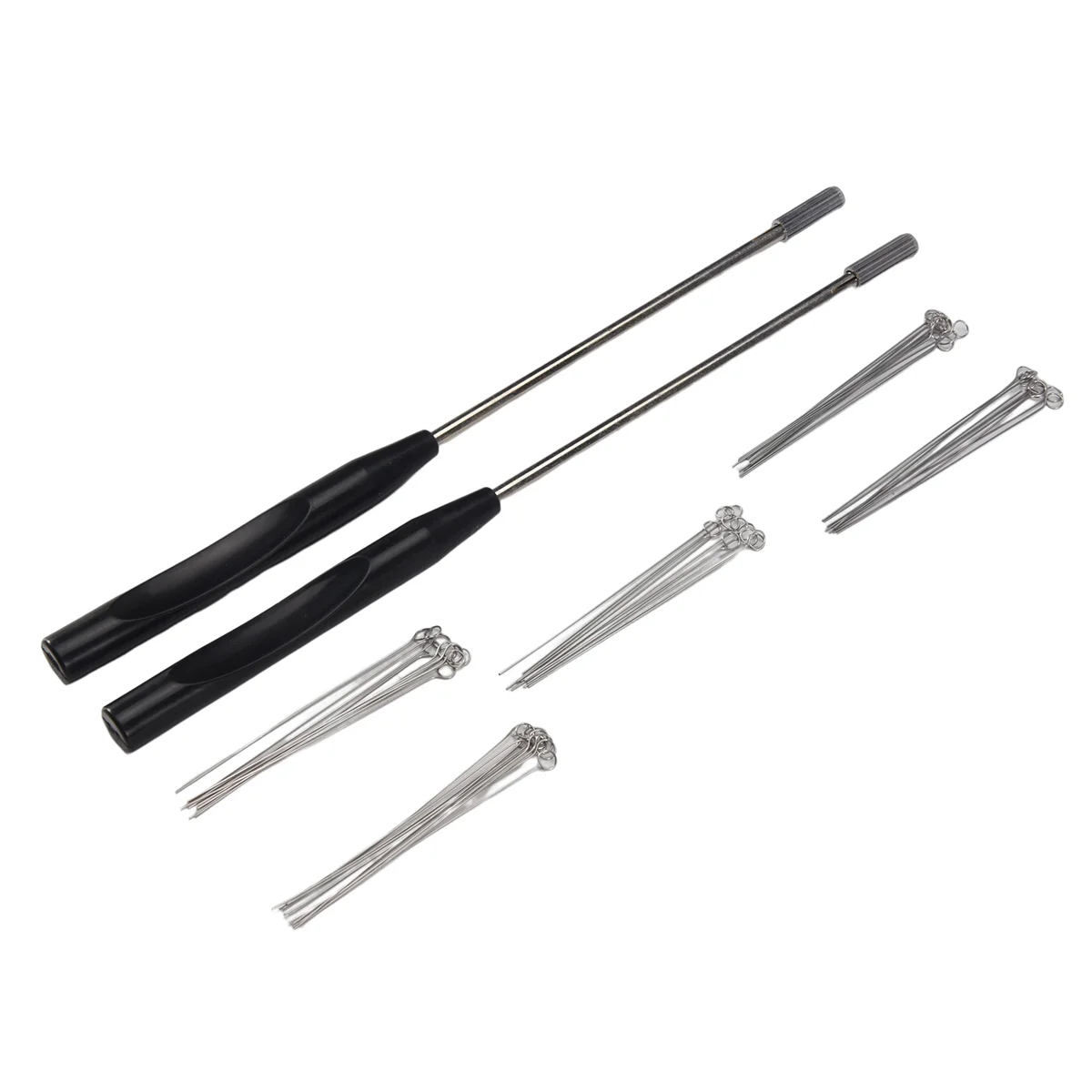 2 шт. многоразовые держатели для инокуляционных петель с 50 10UL нихромовыми