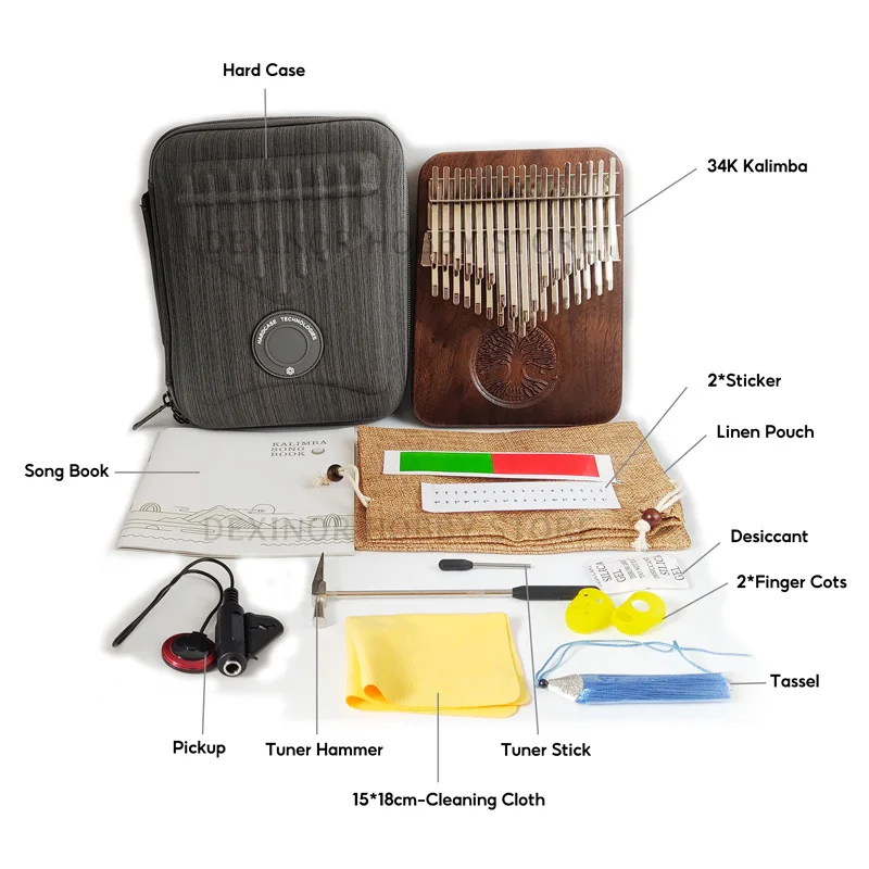 Высококачественная Хроматическая двухрядная клавиатура с чехлом для