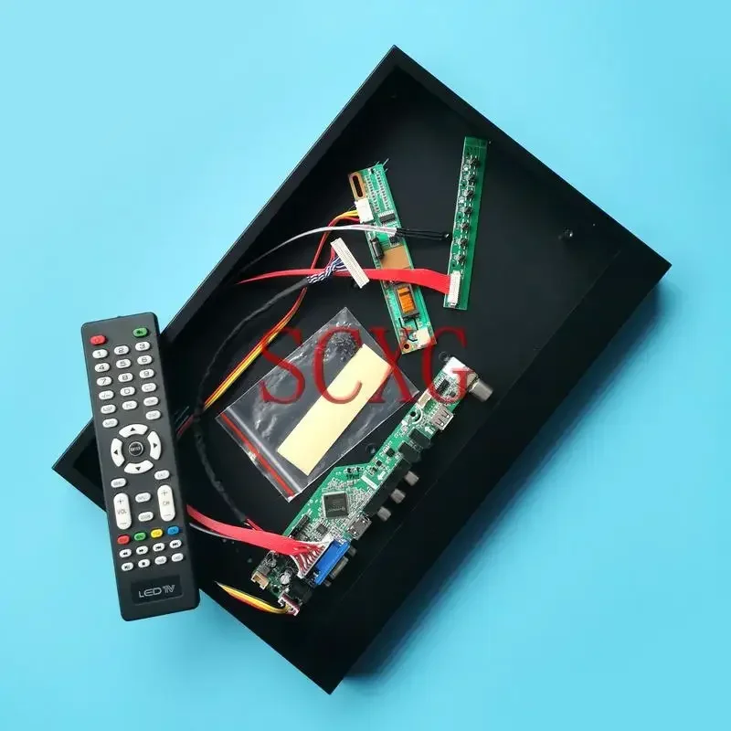 Для LP154WX4-TLA3/TLAB/TLB2 ТВ аналоговый драйвер + металлический корпус 1CCFL 15 4 &quot1280*800 LVDS-30Pin