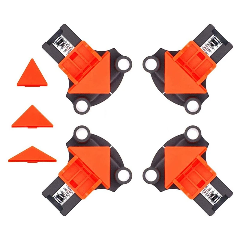 

Corner Clamp,Angle Clamp Tools With 12PCS 60/90/120 Degree Replaceable Right Angle Clamp ,Multi-Angle Corner Clamp Kits
