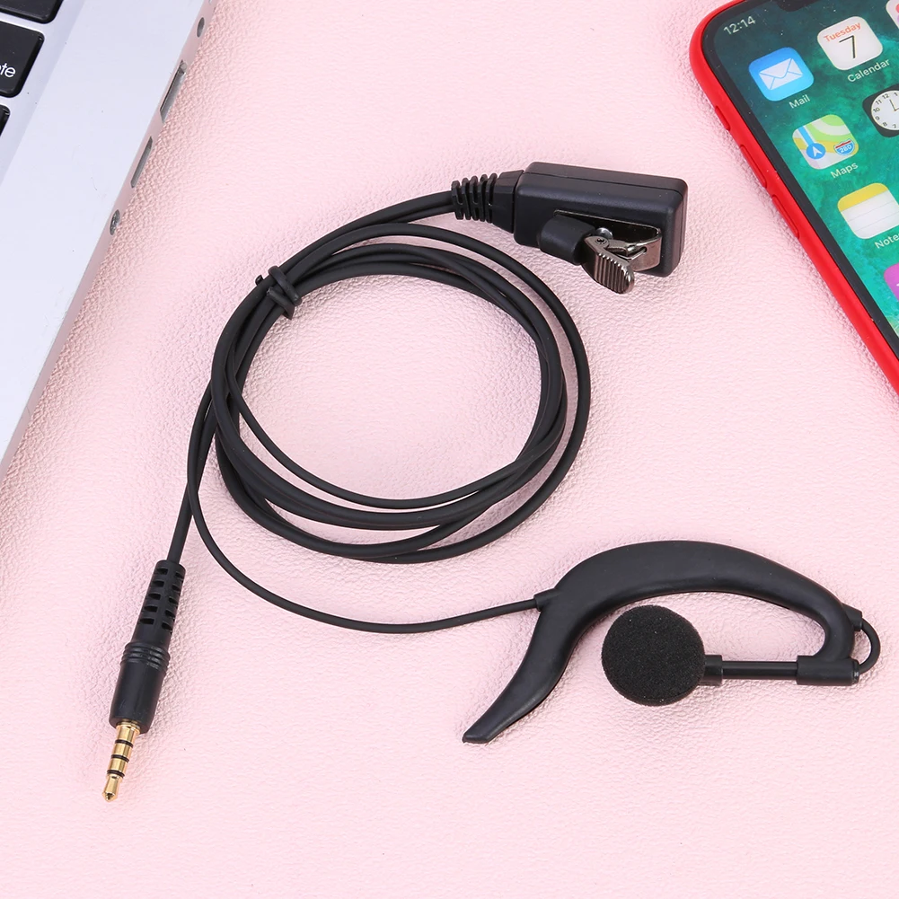 

3.5mm G Type PTT Earphone Mic Headset Earhook for Xiaomi Mijia 1S Walkie Talkie Brand New G Earphone for Easy Wear