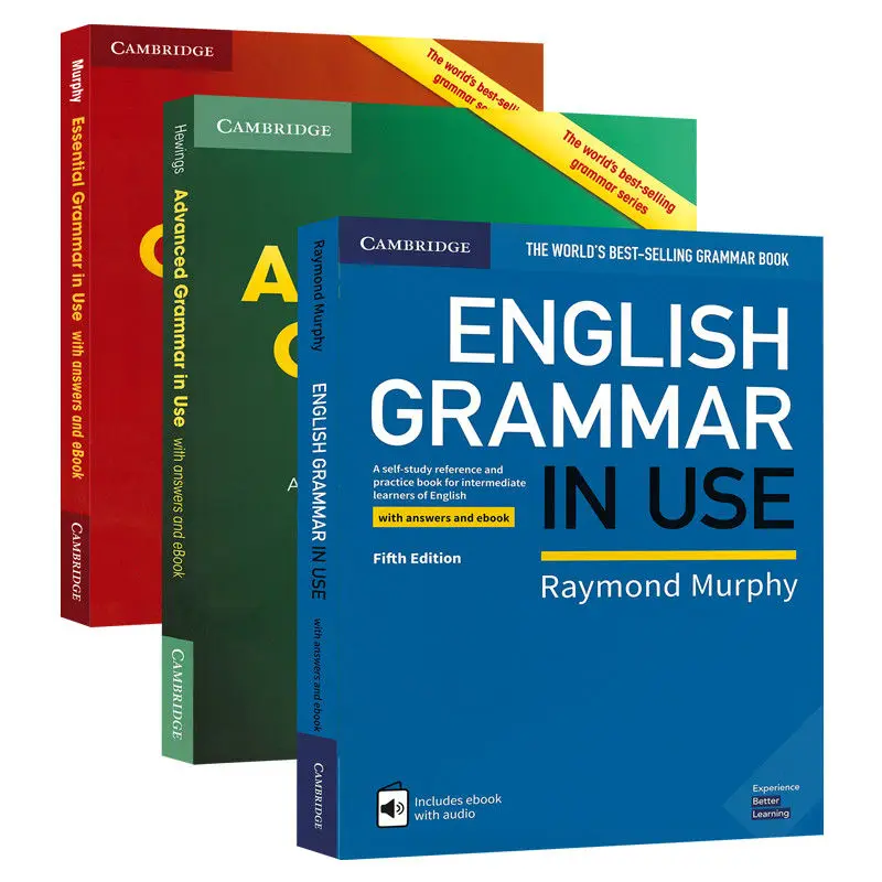 

Essential Advanced Cambridge English Grammar in Use Collection Books 5.0 English Learning Books Language Learning