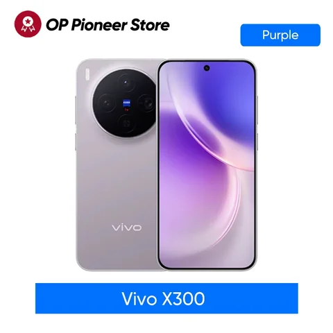Смартфоны Vivo X300 5G MediaTek Dimensity 9500 6, 31 дюйма, 120 Гц, 200 МП OIS, 6040 мАч, 90 Вт, поддержка суперзарядки NFC OTA
