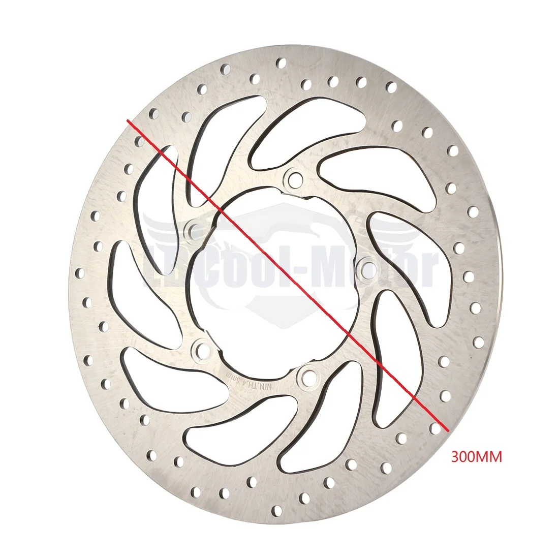 

Ротор дисковых передних тормозов для BMW G310GS ABS 2017-2021 G310R ABS 2016-2021 Серебряный тормозной ротор 300 мм