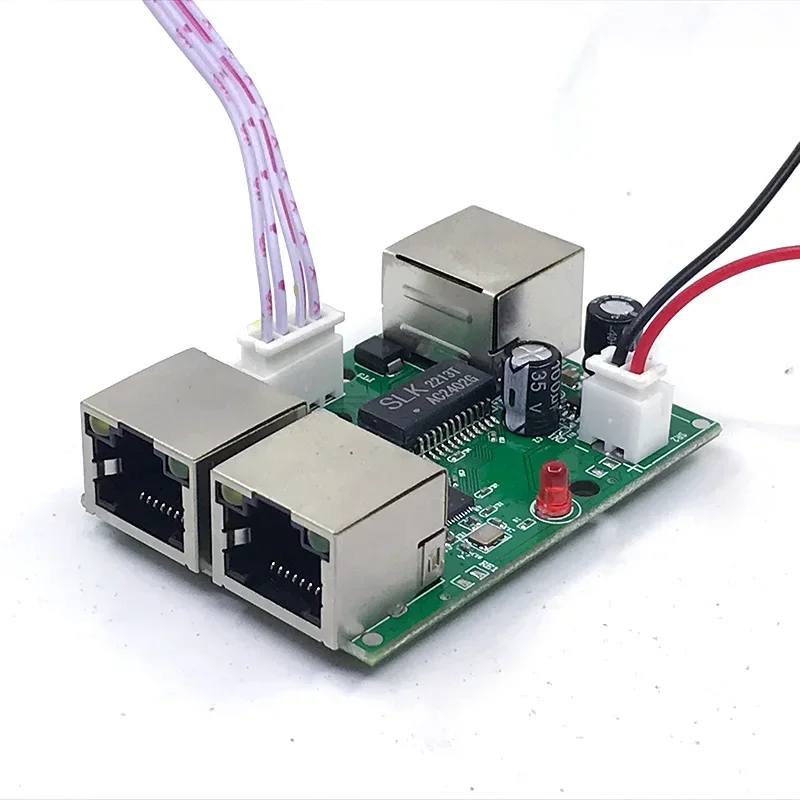 Обратный источник питания POE-переключатель POE IN/OUT5V/12V/24V 75W/2=38 5W 100mbps 802.3AT 45+78-DC5V~30V