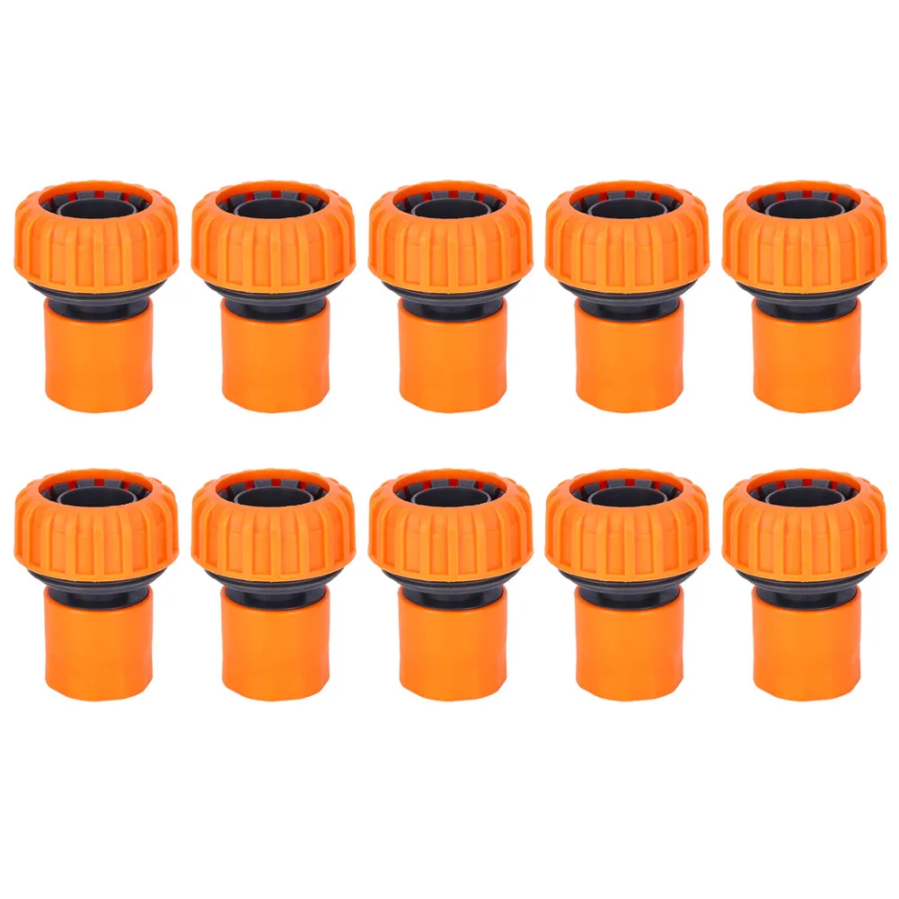 

10Pcs Garden G1in DN25 Water Pipe Hose Nipple Quick Connector Adapter Irrigation Tools