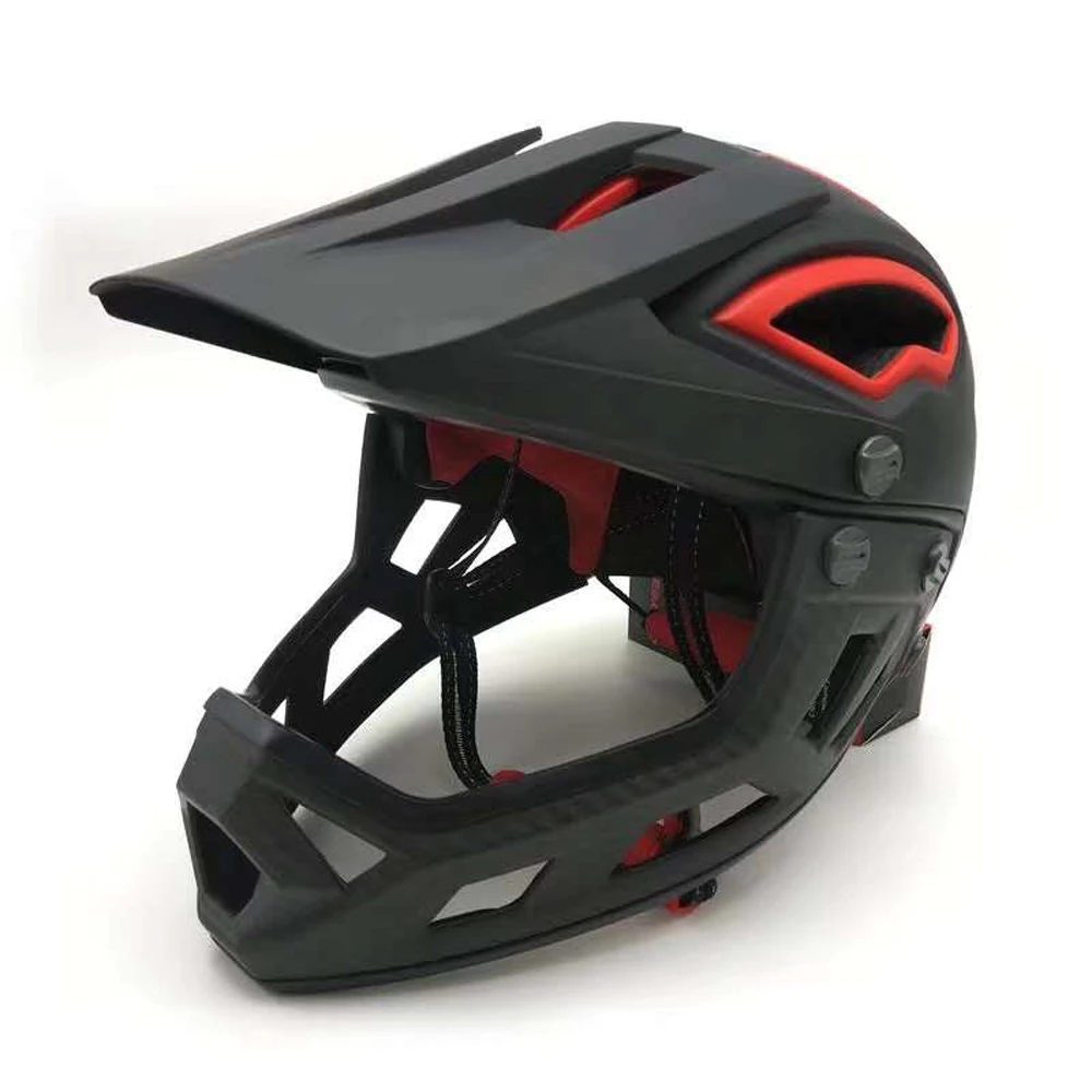 Fashion High Quality Adult Downhill MTB Bicycle Helmet Full Face Bike Helmet