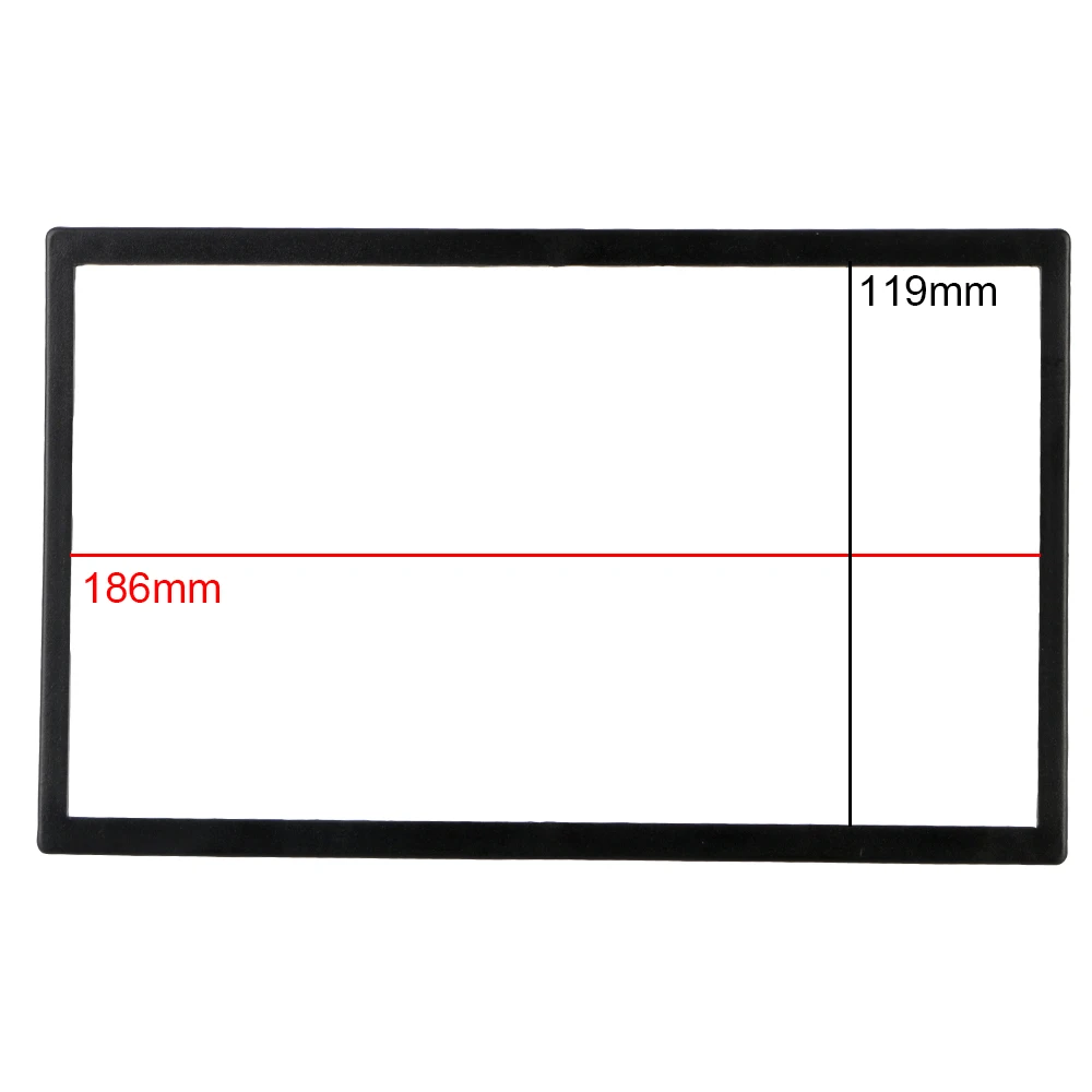 Подходит для 7-дюймового автомобильного проигрывателя Стерео отделка крышка