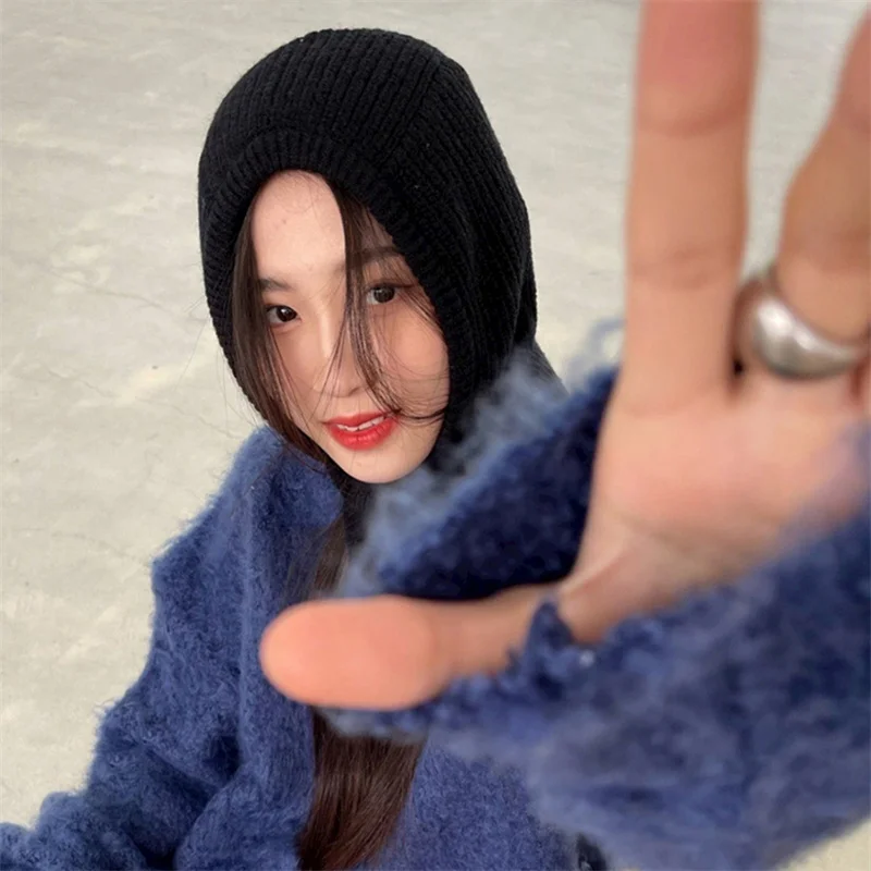 

New Party Mask Hat Bib Chic Caps For Skiing Bicycle Cycling Outdoor Unisex Keep Warm Sports Beanies Knitted Headgear