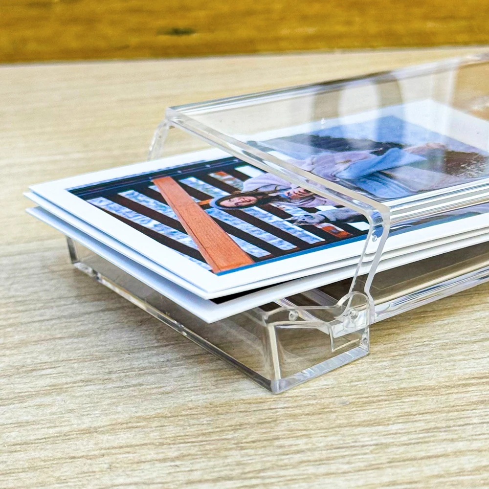 Прозрачная фоторамка настольные подставки для фотографий держатели фотография