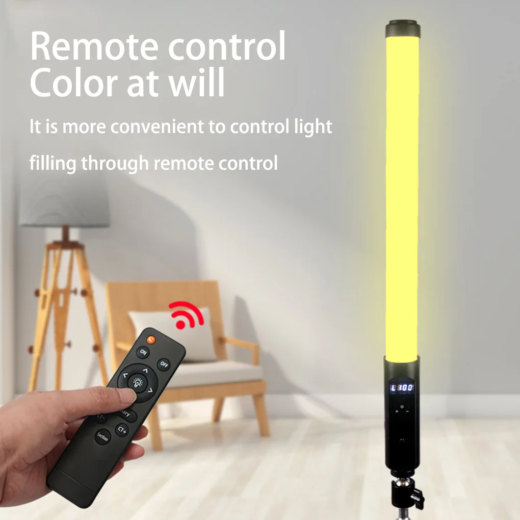 

Handheld Rechargeable Video Tube Light Photography Lamp Lighting Tool
