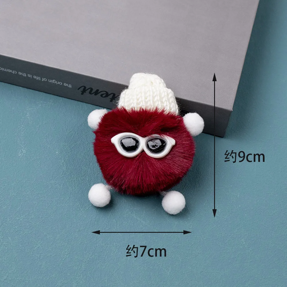 Прекрасный плюшевый эльф украшения для обуви с отверстием Пряжка плюшевая