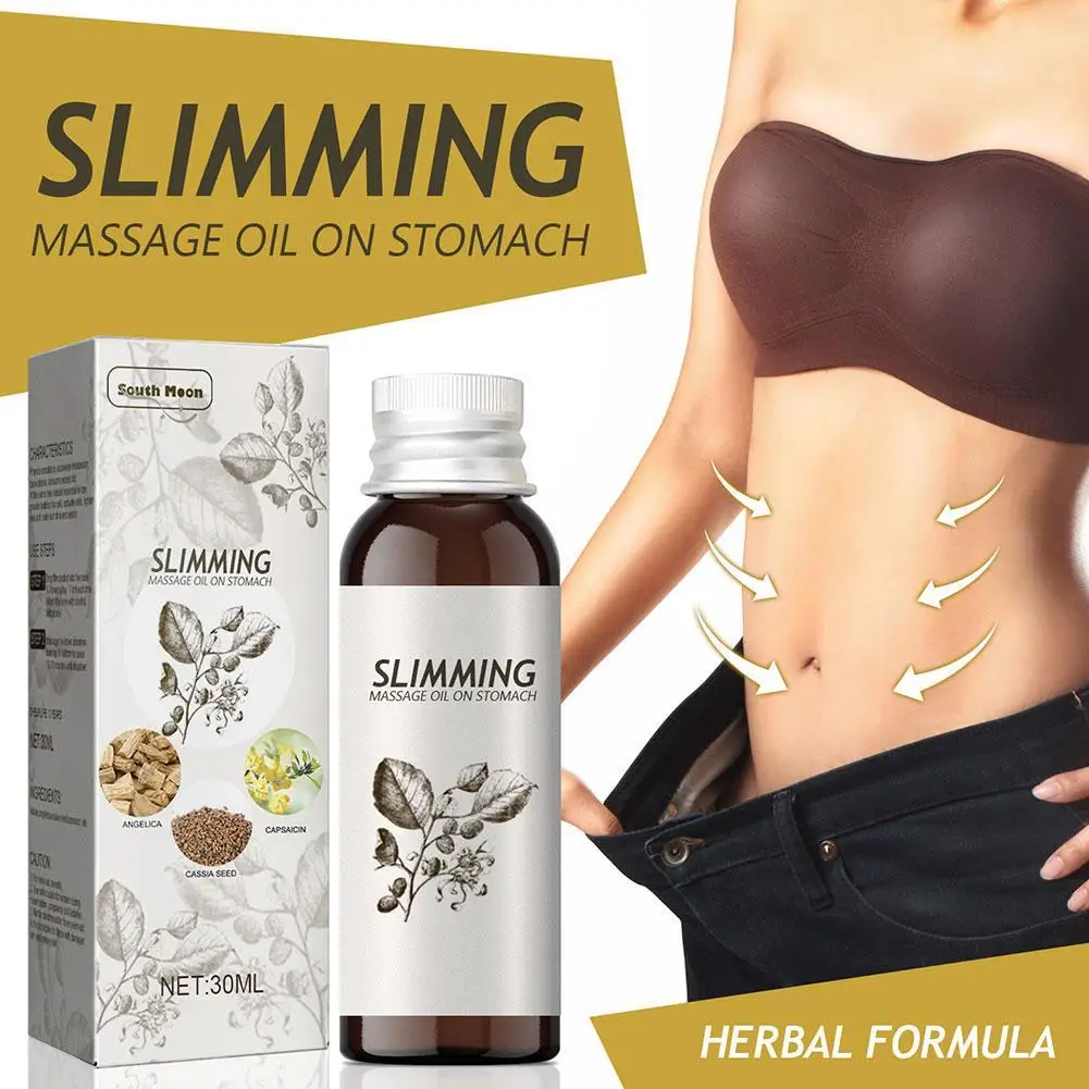

30ml Essential Oil Cellulite Slimming Oil Lose Weight Plant Essence Fast Fat Burning Remove Hair Scalp Massage SPA Body Care