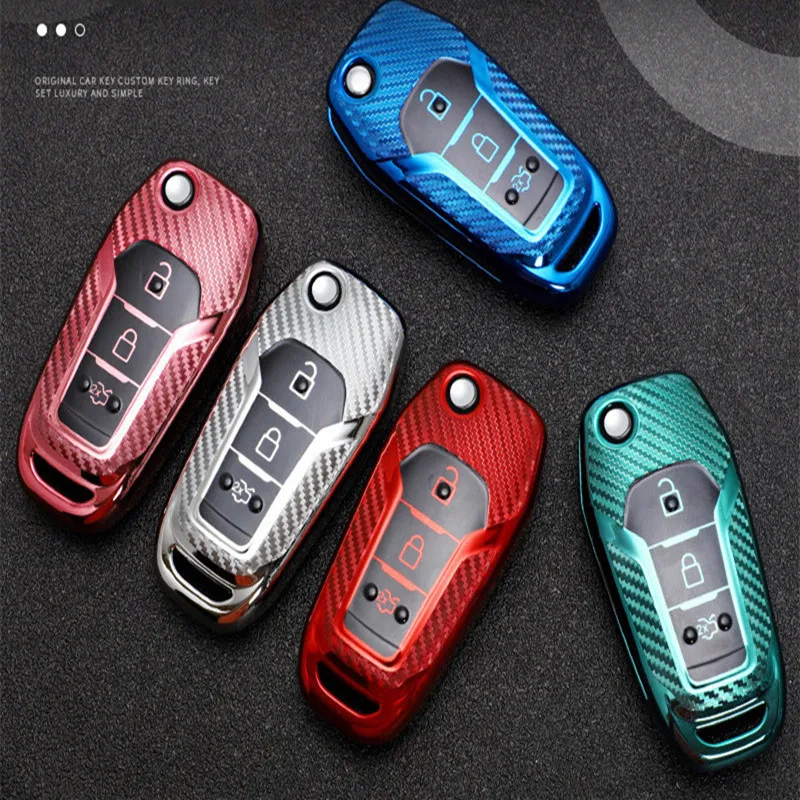

Case Car Key Cover For Ford Fusion Fiesta Escort Mondeo Everest Ranger 2019 S Max Kuga 2 Focus MK3 Ecosport Holde Accessories