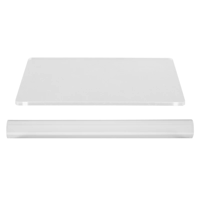 2 шт. твердые акриловые роликовые Скалки для полимерной глины