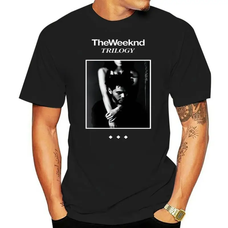 

Винтажный! The Weeknd-трилогия Обложка Альбом Футболка reprint Размер S-5XL