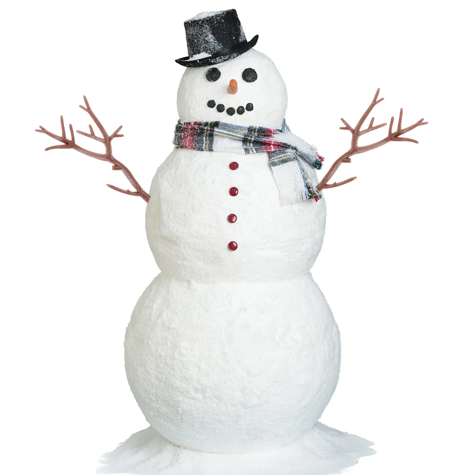 10 шт. рождественская имитация пластиковые рога аксессуары снеговик рука ветка