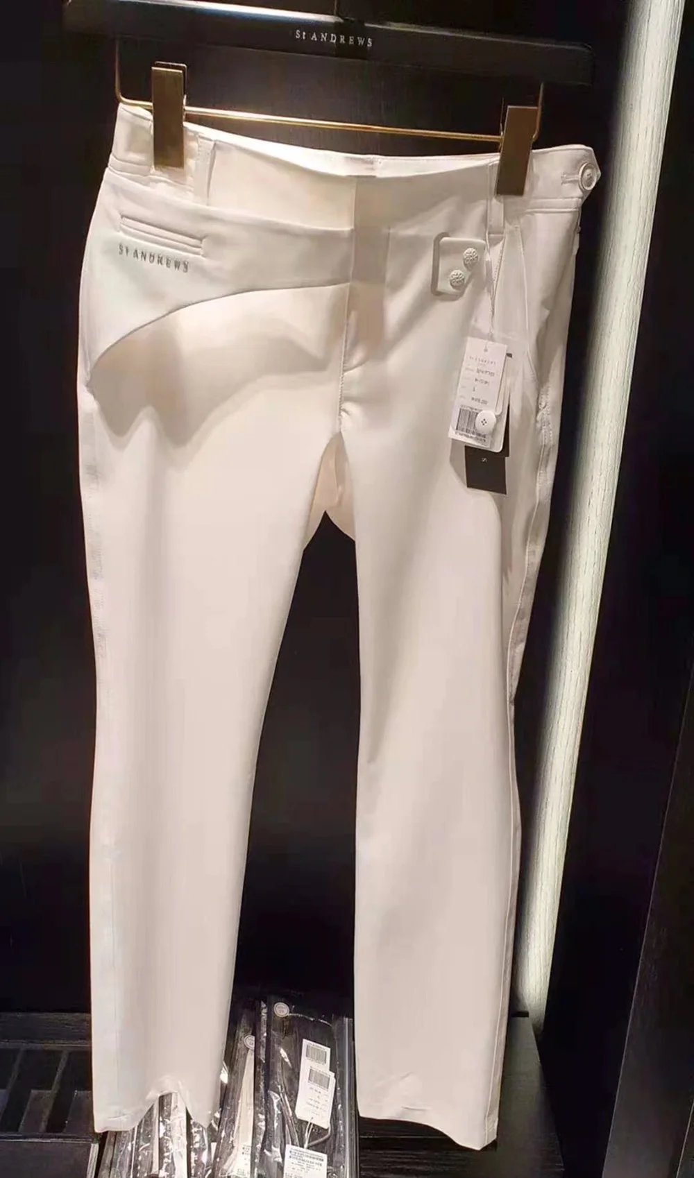 

women's golf pants summer ultra-thin long pants slim fit design quick-dry lightweight trousers W621878