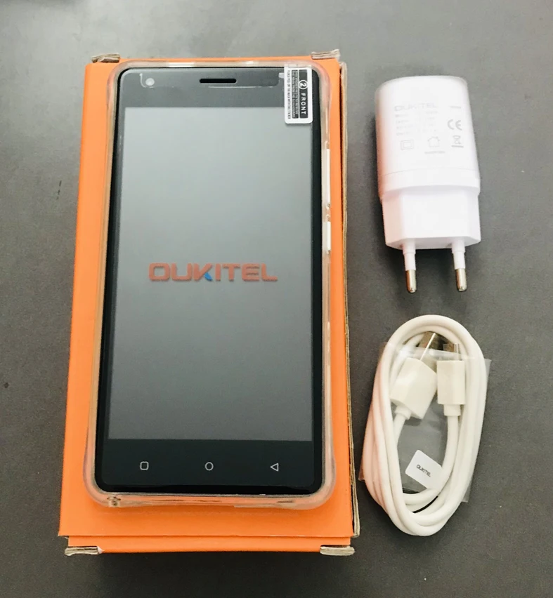 

Original Touch screen + LCD display+motherboard 2G+16G for OUKITEL C5 MTK6580 Quad Core 5.0 inch phone Free shipping