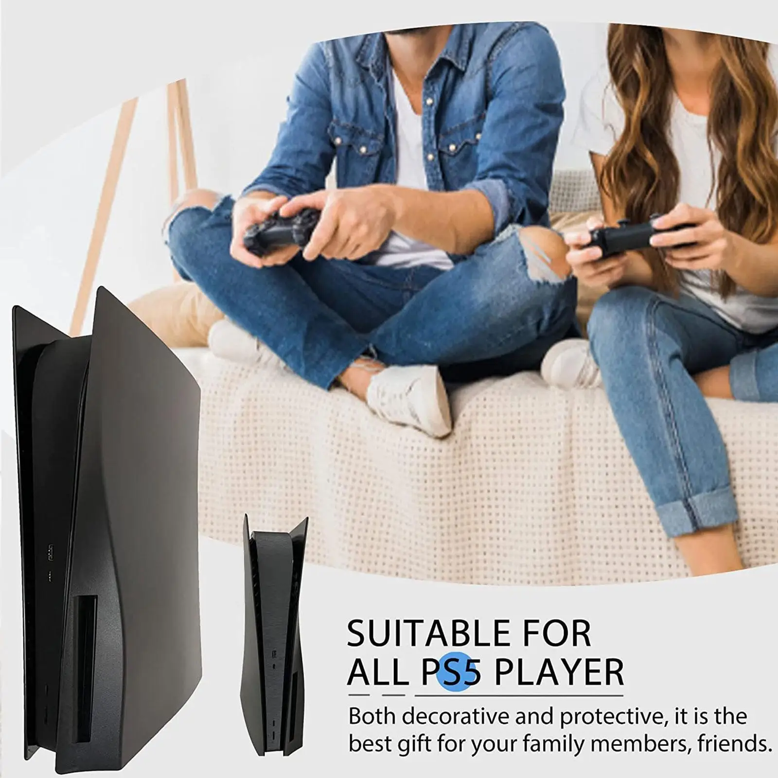 

Protective Plate Shell Faceplates Cover Case For SONY PS5 Accessories For PS5 Digital Versions Replacement For PS5 Game Console