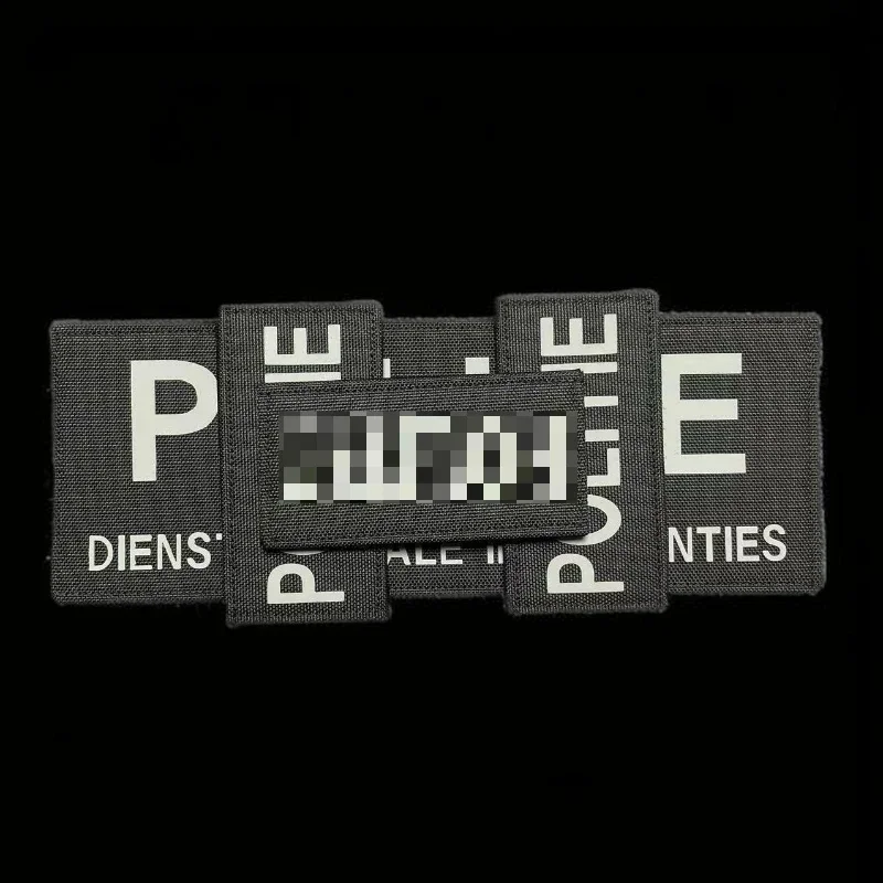 Повязка на руку с вышивкой в стиле милитари