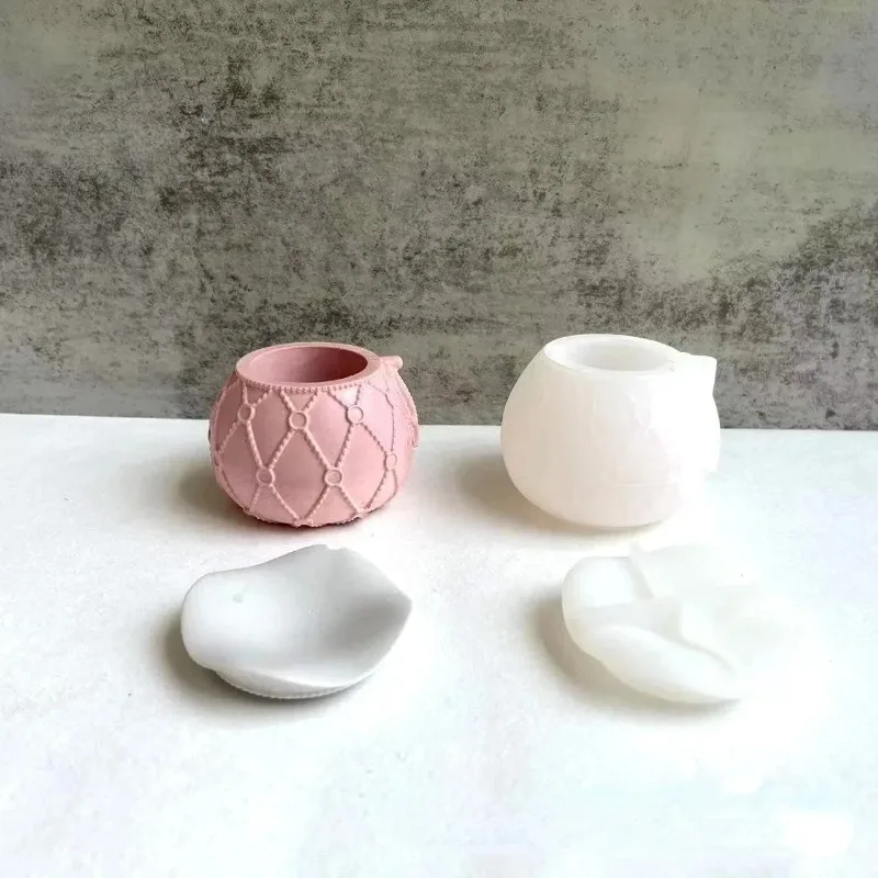 Креативные формы ручной работы банка для хранения силиконовые эпоксидной смолы