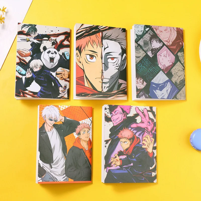 

Anime Jujutsu Kaisen Notebook Comics Figure Gojo Satoru Ryomen Sukuna Painting Diary Agenda School Kids Stationery Student Acces