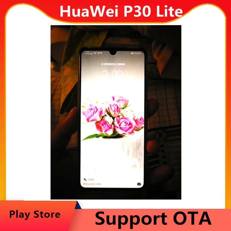 Смартфон HuaWei P30 Lite 4G LTE сканер отпечатка пальца Kirin 710 восемь ядер NFC экран 6 15 дюйма