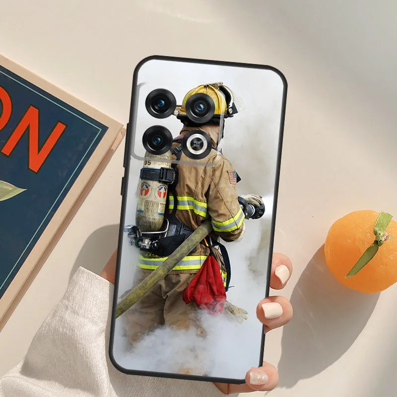Чехол Firefighter Heroes Fireman Cool Case для OnePlus 13R 12R 10R 13T 10T 11 12 13 15 OnePlus Nord 5 CE 2 3 4 Lite N20 N30 (art.: 3920db84ba7ca) - 3920db84ba7ca