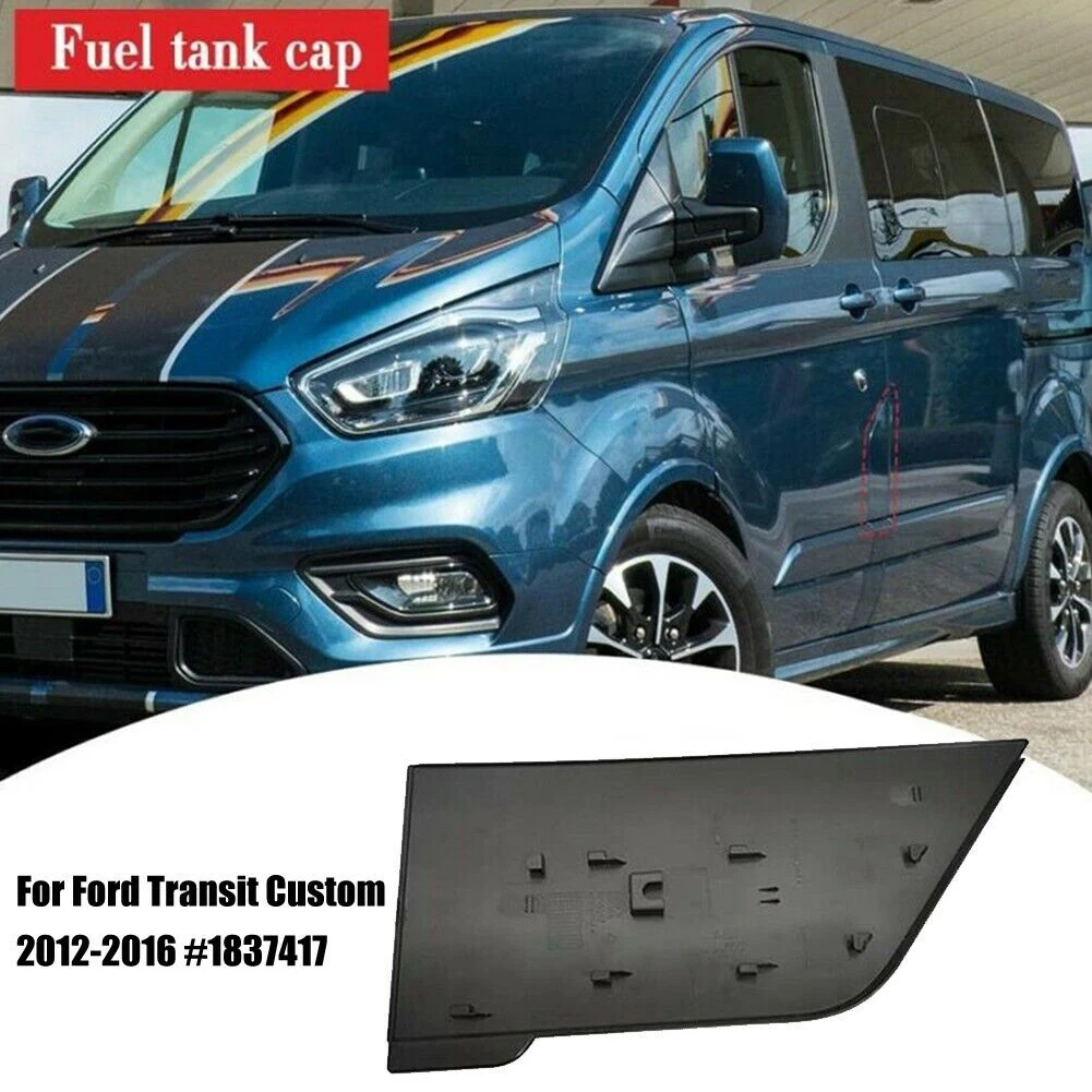 

1pcs Painted Black Tank Housing Flap Door Cover FOR Transit MK8 2014-ON BK31V405A02CC Fuel Filler Cap