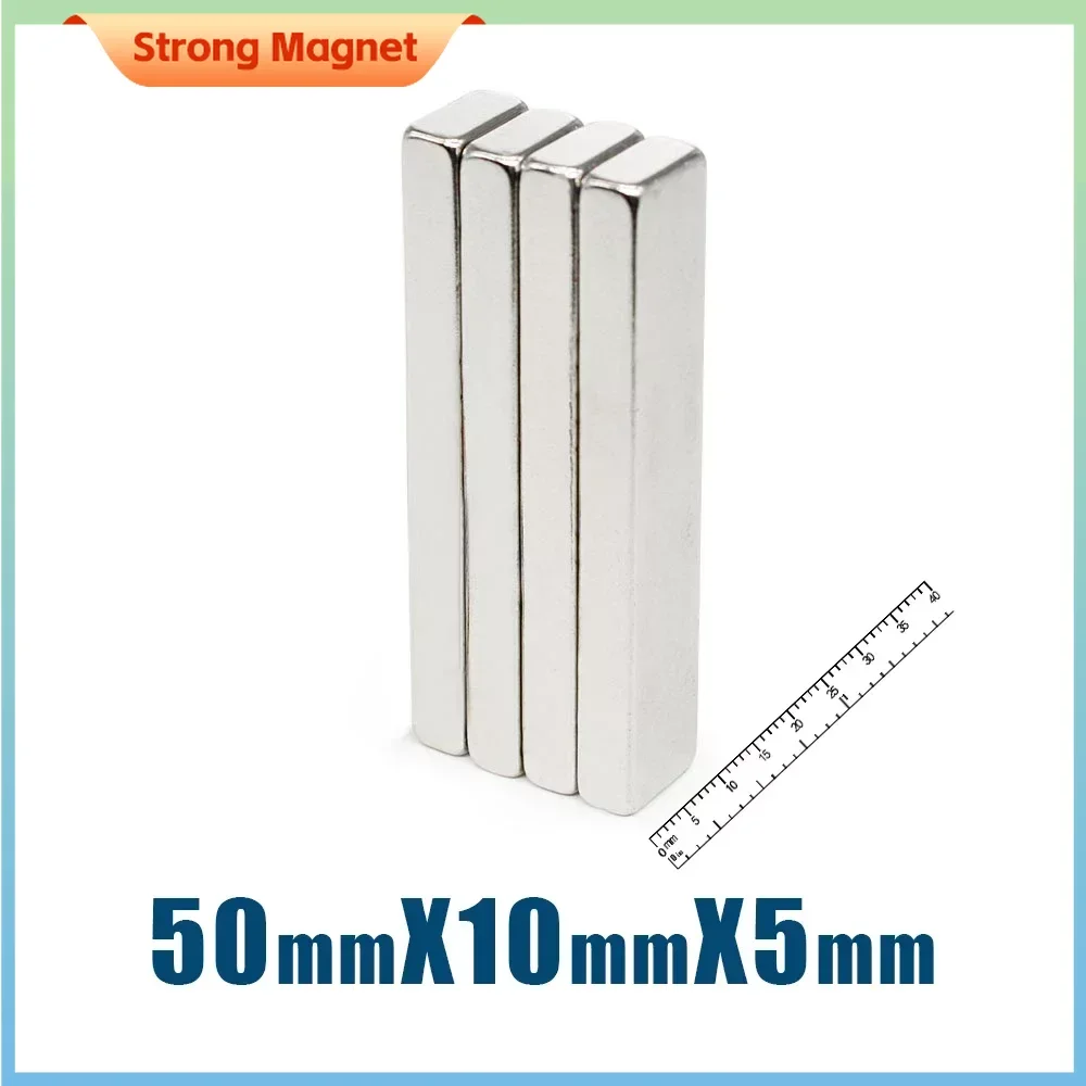5/10/20 шт. Магниты редкоземельные 50x10x5 мм