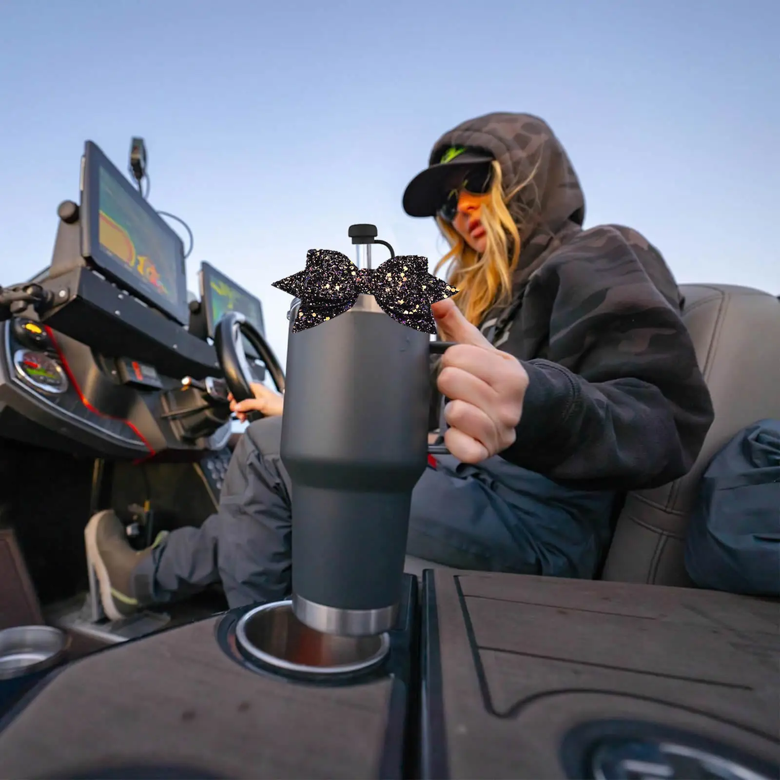 Фото Колпачок для соломинки Yeti Cup, хит продаж, для украшения Stanley Cup, однотонный, из пищевого силикона, чехол для соломинки. №3
