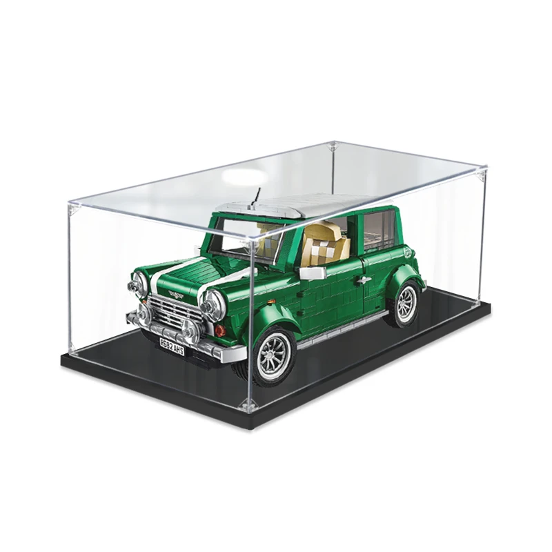 

30x 20x 15cm 2mm 3mm Display Box For Lego 10242 Technic Series MINI Cooper MK Building Blocks Showcase Blocks Accessories