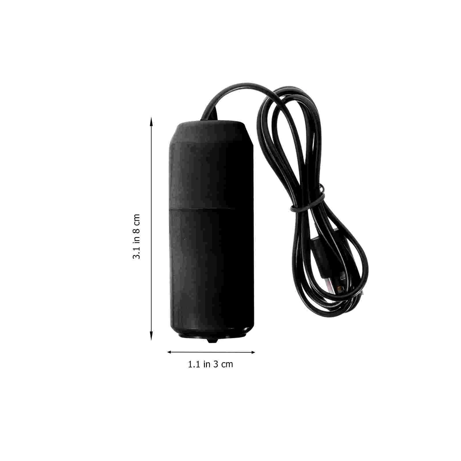 Мини-USB компрессор небольшой аквариумный воздушный пластиковый аэрационный