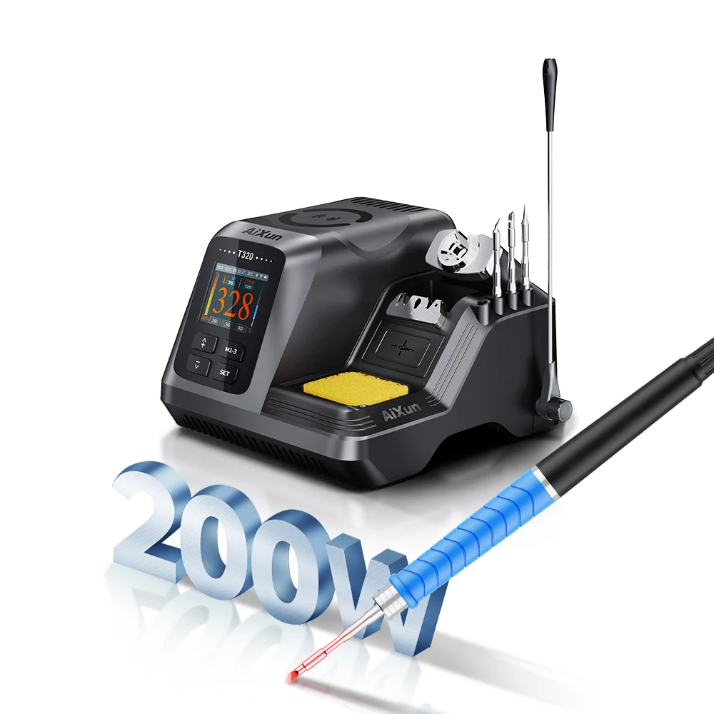 Умная паяльная станция Aixun T320 с T245 T210 200 Вт 2S нагревательная паста наконечник для