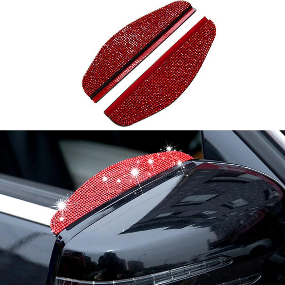 Автомобильное зеркало заднего вида с защитой от дождя и атмосферных воздействий