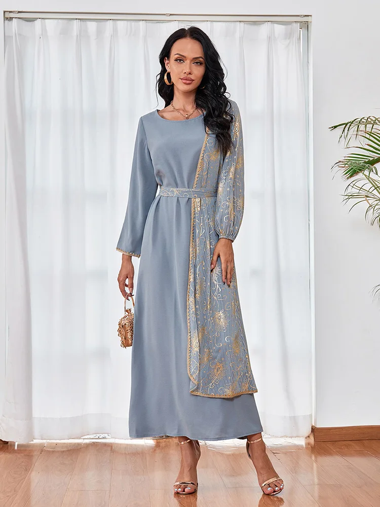 

TOLEEN Women Elegant Maxi Long Dresses 2022 Luxury Embroidery Sequin Patchwork Arabic Turkish African Evening Party Robe Vestido