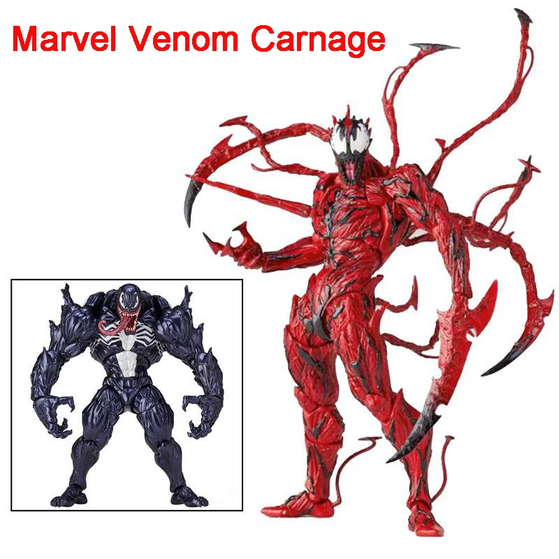 

Disney Venom Carnage In Movie The Amazing Spiderman Figure Joints Movable Action Figure Model Toys Decoration Collectible Gifts