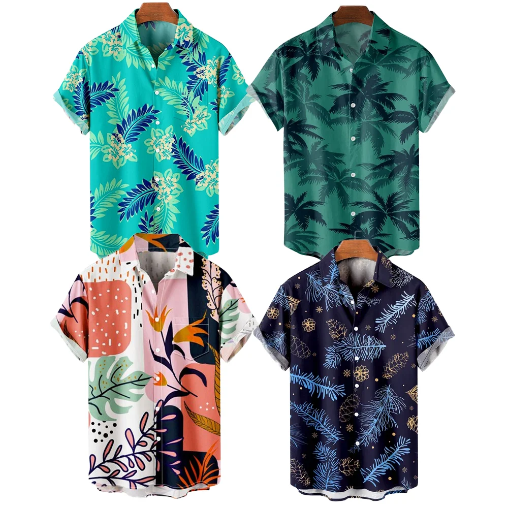 

2022 психоделическая рубашка с рисунком радуги, модная повседневная психоделическая рубашка в стиле ретро, летняя рубашка с карманами для му...