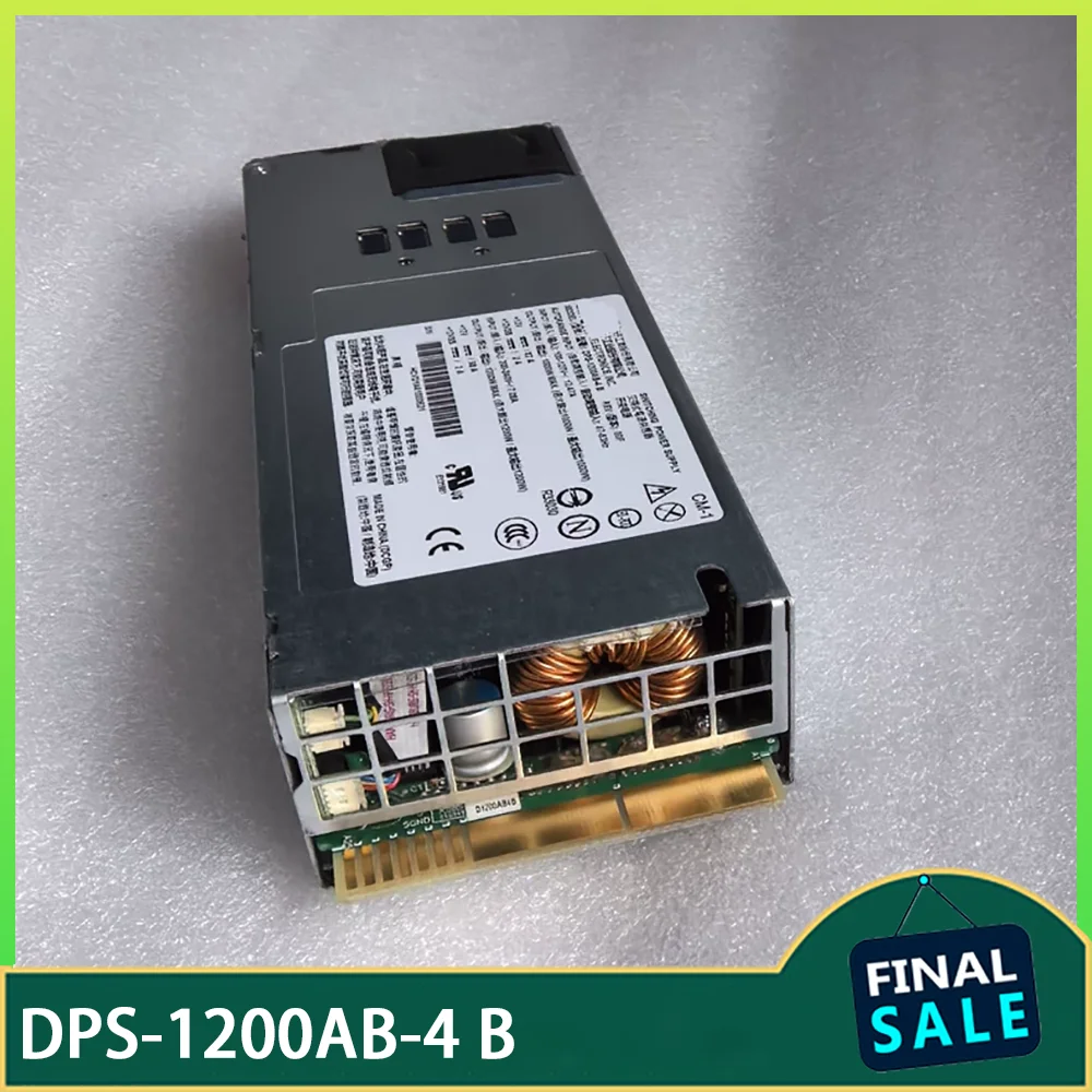 Фото Сетевое оборудование: блок питания для сервера 1200W DPS-1200AB-4 B №1