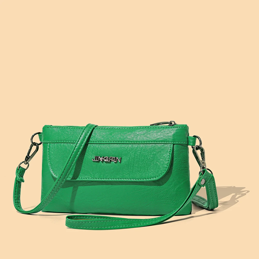 

Fashion Women Crossbody Bags Soft Leather Mother Shoulder Clutch Shopper Handbag Women Outdoor Business Traveling